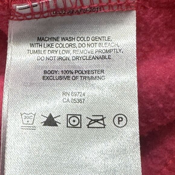 Columbia Jacket Womens Small Pink Long Sleeve Fleece Zip-Up Pockets Adult - Picture 4 of 10